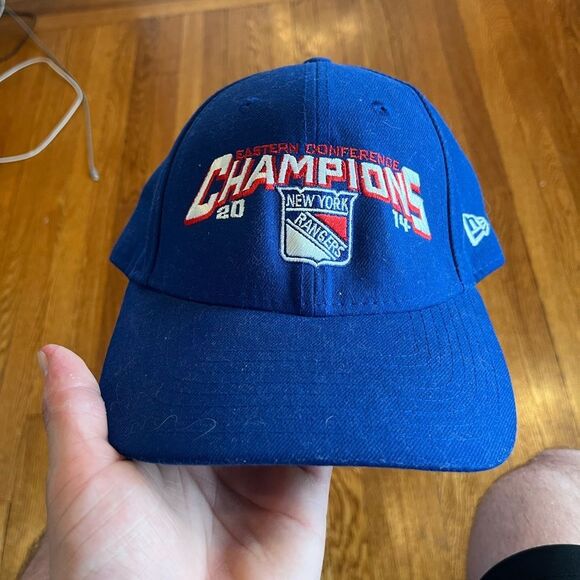 2014 Eastern Conference Champs New York Rangers hat - Picture 1 of 4
